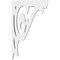 Ekena Millwork Bordeaux Architectural Grade PVC Bracket, 5/8"W X 5 1/2"D X 9"H BKTP01X05X09BO - alternate 4